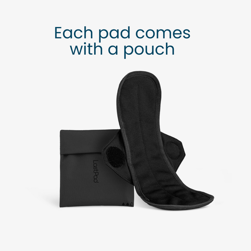 Premium reusable pad all_variants    x 3 x 6 x 12 Black