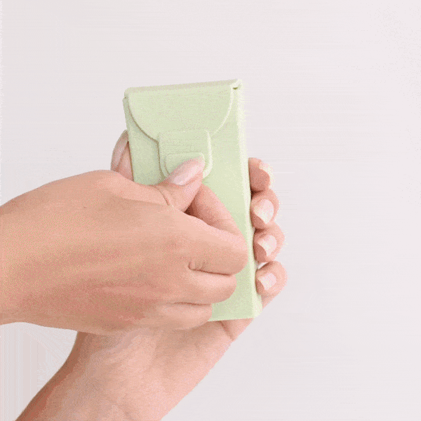 Load refills into laundry bag